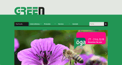 Desktop Screenshot of greenpflanzenhandel.ch