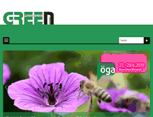 Tablet Screenshot of greenpflanzenhandel.ch